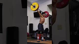 Easy 100 kg Snatch