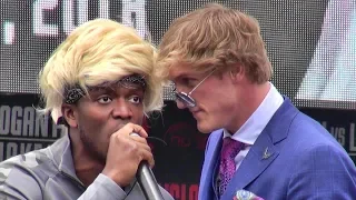 Logan Paul vs. KSI FULL INSANE PRESS CONFERENCE