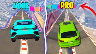 MEGA RAMPA ESPECIAL NOOB vs PRO! - GTA V ONLINE