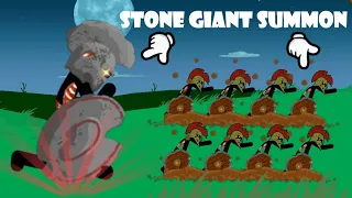 Stone Giant Summon SPEARTON DEADS. Stick War Legacy.
