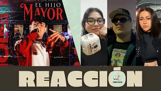 🇦🇷 [REACCION] Junior H con Banda - El Hijo Mayor [En Vivo] | Con Ana, Emiluv y Cunco