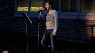 12 Year Old Singing Here's Where I Stand From The Movie Camp