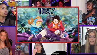 One piece 1097 reaction mashup