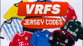 The BEST VRFS Jersey Codes!