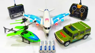 Radio Control Airbus A380 and Remote Car | Unboxing Rc Car | helicopter | Airbus A380 | aeroplane