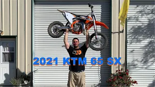 2021 KTM 65 SX PIT BIKE First Ride