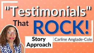 Testimonials That ROCK! The Story Approach to REV up your Sales Copy Episode 3