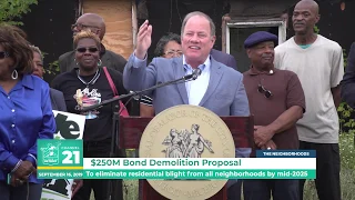 New proposal would eliminate all residential blight from every Detroit neighborhood by mid-2025