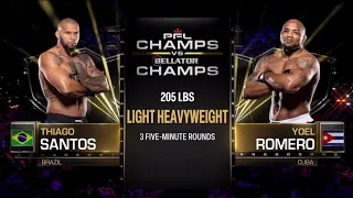 PFL vs Bellator - Thiago Santos vs Yoel Romero