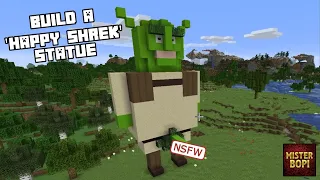 How to Build: a 'Happy Shrek' in Minecraft