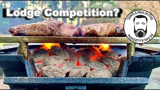 🔵  Lodge Sportsman's Grill LSG vs Everdure Ironmaster Costway Giantex Gymax Patiojoy 🥩?  Hibachi |