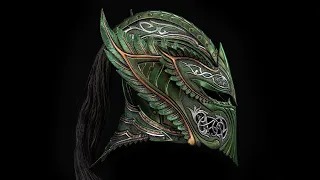 How I Built The Elven Lord Leather Helmet