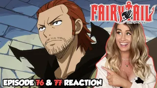 SHANKS!!!! Fairy Tail Episode 76 & 77 Episode Reaction + Review!