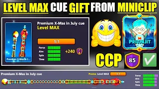 Miniclip Gifted me Premium X-Mas in July LEVEL MAX Cue 😱| CCP Level 85 😍| Diamond Frame Unlocked🔓💎|