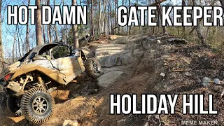 Hollerwood Offroad Park | Hot Damn | Gate Keeper | Holliday Hill | Can Am X3