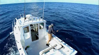 Staying Onboard and Deep Sea Fishing Stuart Florida in my Crooked PilotHouse Boat