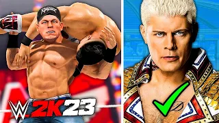 WWE 2K23 WarGames & NEW Details CONFIRMED!