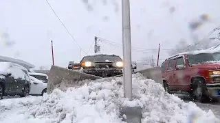 More than a foot of snow falls in parts of northern NJ