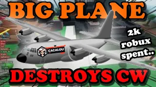 What A TRUE AC-130 Looks Like (Roblox Combat Warriors)