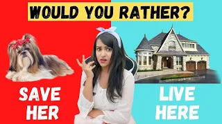 Would you RATHER Challenge (HARDEST CHOICES)