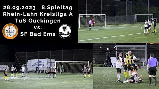 Kreisliga: Traumtor durch direkt verwandelten Freistoß! TuS Gückingen vs. SF Bad Ems