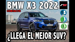 BMW X3 2022 | SUV-D MHEV, PHEV DEPORTIVO | CONTACTO | revistadelmotor.es