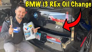 BMW i3 REx Oil Change DIY