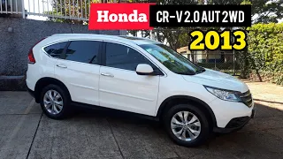 CR-V 2013, SUV com muito conforto e segurança.