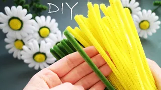 🌼FAVORITE CHAMOMILES🌼 made of #pipecleaner 🌼DIY flowers