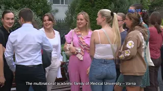 Opening of the new academic year for foreign students at Medical University - Varna