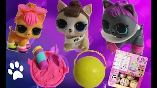 LOL SURPRISE PETS- SERIES 3~ROLLER KIT-10 ~NEON KITTY~MISS PUPPY