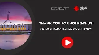 2024 Australian Federal Budget Review Webinar