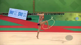 DOMENIG-OZIMIC Valentina (AUT) - 2022 Rhythmic Worlds, Sofia (BUL) - Qualifications Hoop