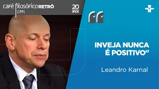 "Inveja é sempre tristeza pela alegria alheia", afirma Leandro Karnal