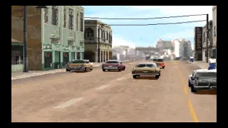 High speed chase of an expensive 1955 Chevrolet Bel Air in Havana Cuba in the game Driver 2 - Part 6