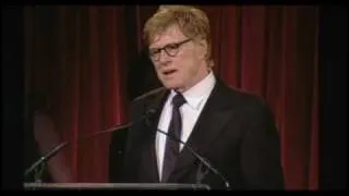 National Arts Awards 2009: Robert Redford's Acceptance Speech