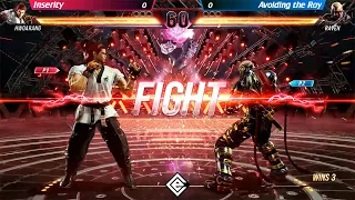 Hwoarang vs Raven | Tekken 8 High Level Tournament Match (Inserity vs Avoiding the Roy)