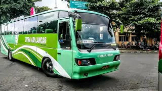 SONGSONG KEMERDEKAAN DENGAN BENDERA INDONESIA ! bus klasik citra adi lancar "SHINCHAN"