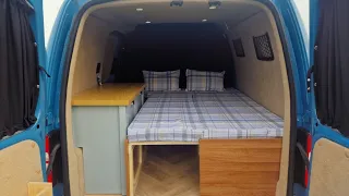 VW Caddy Campervan Conversion Build Part 2 *Finished*