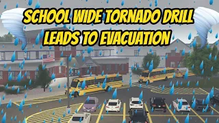 Greenville, Wisc Roblox l School Tornado Drill STORM Update Roleplay