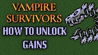 How To Unlock Secret Character Gains - Vampire Survivors