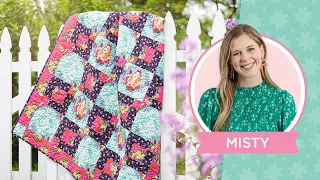 REPLAY: Make a quick 3 yard Curiouser and Curiouser quilt with Misty on Missouri Star LIVE!