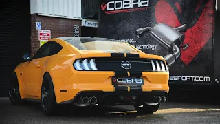 Ford Mustang GT V8 Facelift Exhaust Sound -Drive Mode Noise Preview Cobra Sport Performance Exhausts