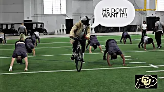 Player makes BIG MISTAKE in Front of DEION SANDERS in Practice