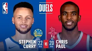 Chris Paul & Stephen Curry Battle In Game 5 Of The Western Conference Finals