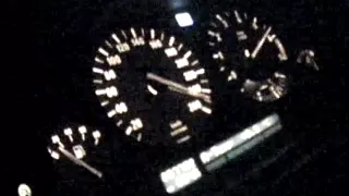 E34 535i 0-250 km/h Vmax