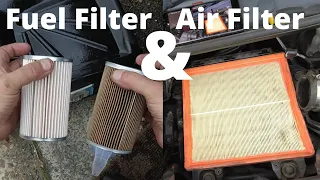 How To Service a Vivaro Van Part 3  - Fuel and Air Filter