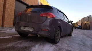 KIA CEED JD I ВЫХЛОП С ОГОНЬКОМ I ПОД SUBARU SOUND