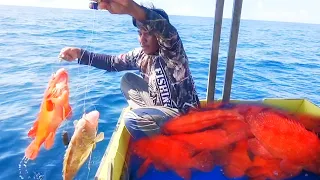 IN THE MIDDLE OF THE RED SNAPPER SEASON, THERE ARE ALSO RED RED GROUP