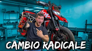 PRIME MODIFICHE all'HYPERMOTARD 950 🚀